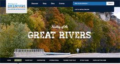 Desktop Screenshot of greatriversbyway.com